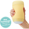 Мастурбатор TENGA PUFFY CUSTARD Yellow PUF-004